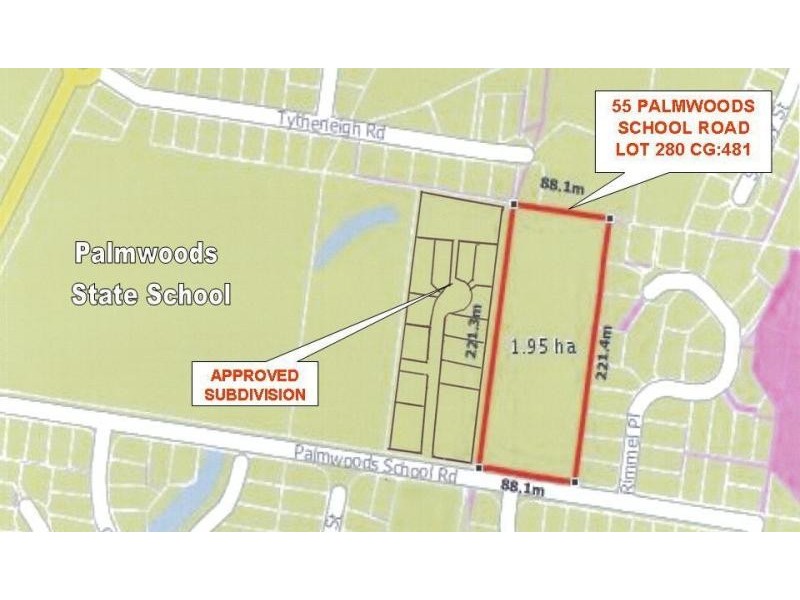 55 PALMWOODS SCHOOL ROAD, Palmwoods QLD 4555