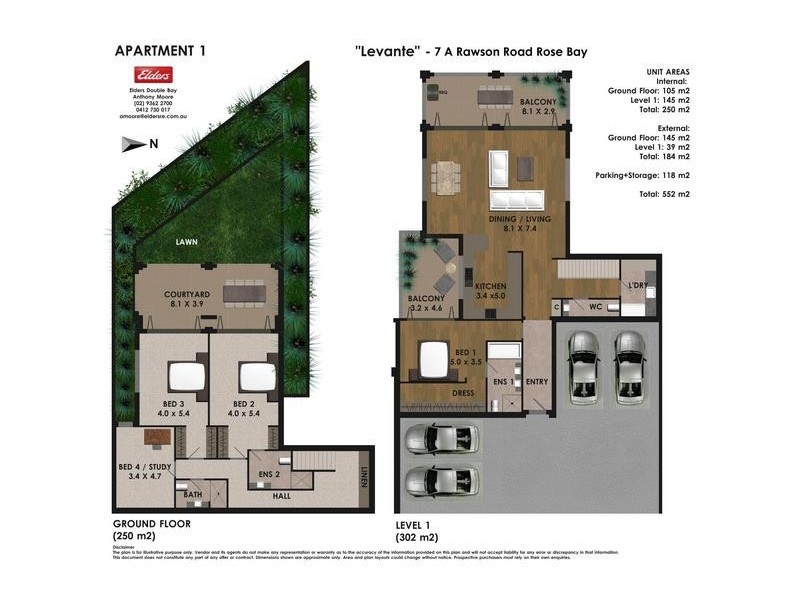 1/7 A Rawson Rd, Rose Bay NSW 2029
