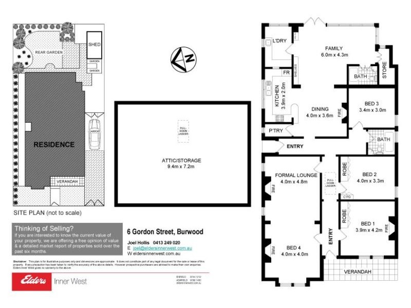 6 Gordon Street, Burwood NSW 2134