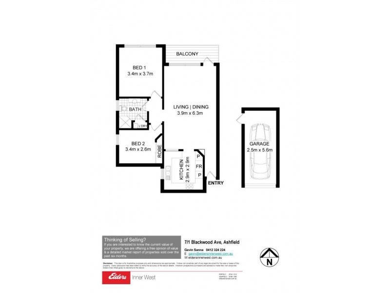 7/1 Blackwood Avenue, Ashfield NSW 2131