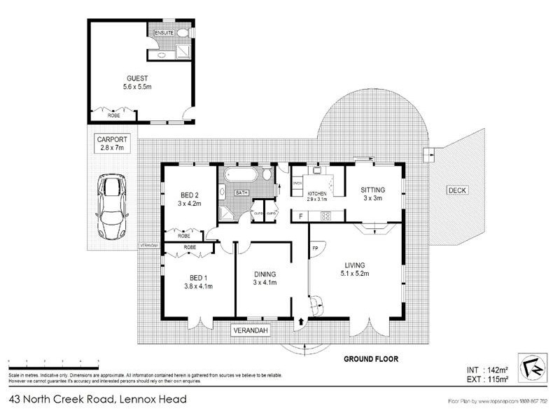 43 North Creek Road, Lennox Head NSW 2478