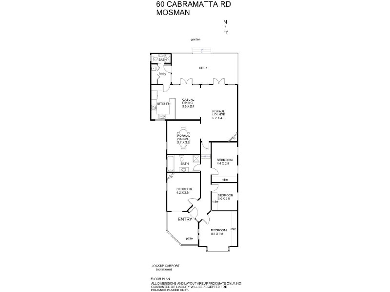 60 CABRAMATTA ROAD, Mosman NSW 2088