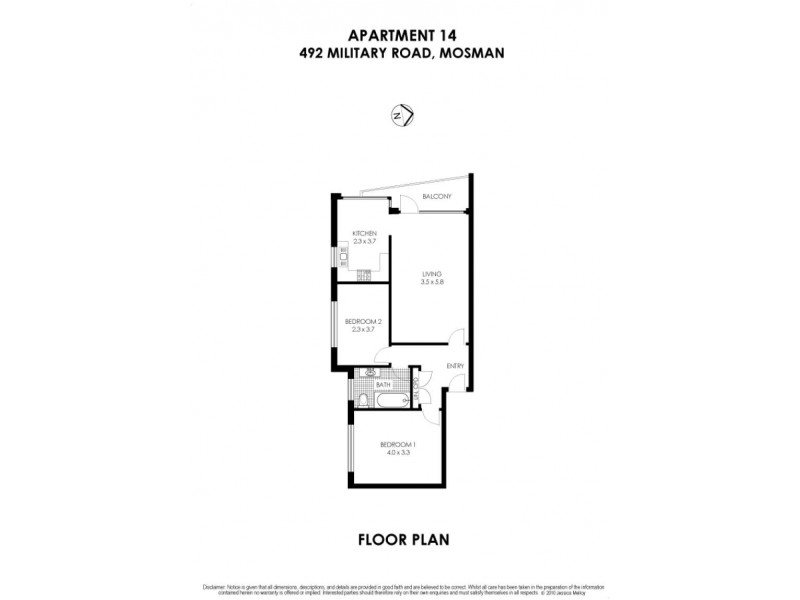 14/492 MILITARY ROAD, Mosman NSW 2088