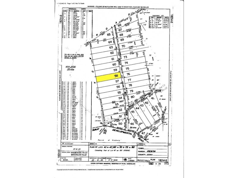Lot 58/ BUNGYBAH ROAD, Tara QLD 4421