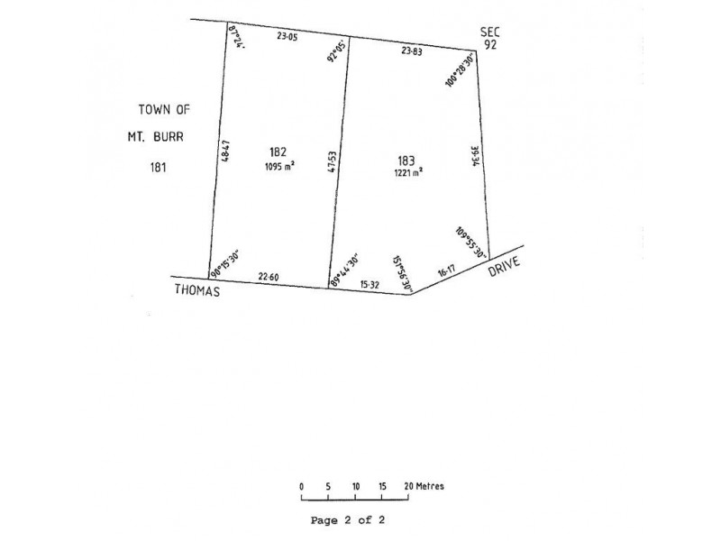 Lot 182/ Thomas Drive, Mount Burr SA 5279