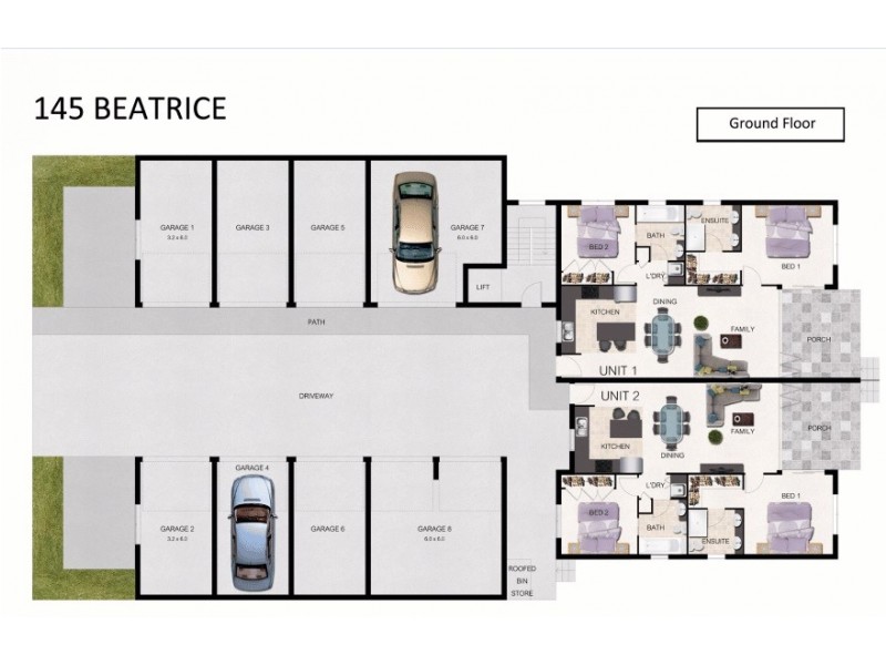 Unit/1/145 Beatrice Tce, Ascot QLD 4007 Floorplan