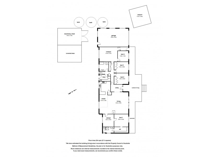 380 Woori Yallock Road, Cockatoo VIC 3781 Floorplan
