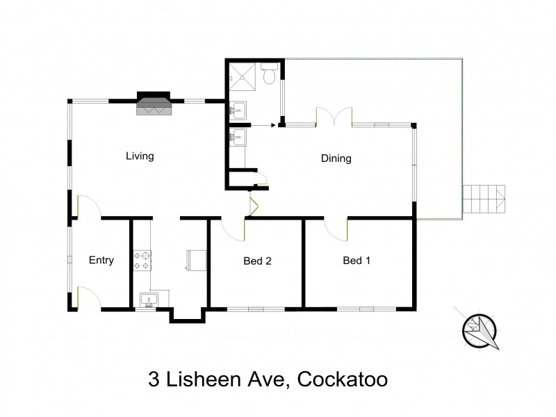 3 Lisheen Road, Cockatoo VIC 3781 Floorplan