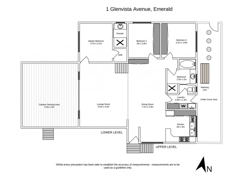 1 Glenvista Avenue, Emerald VIC 3782 Floorplan