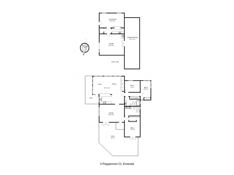 3 Peppermint Court, Emerald VIC 3782 Floorplan
