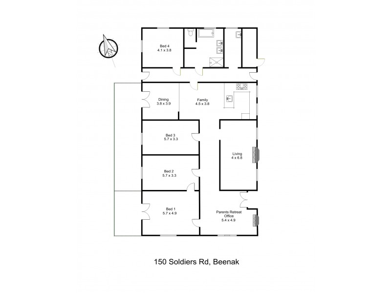 150 Soldiers Road, Gembrook VIC 3783 Floorplan