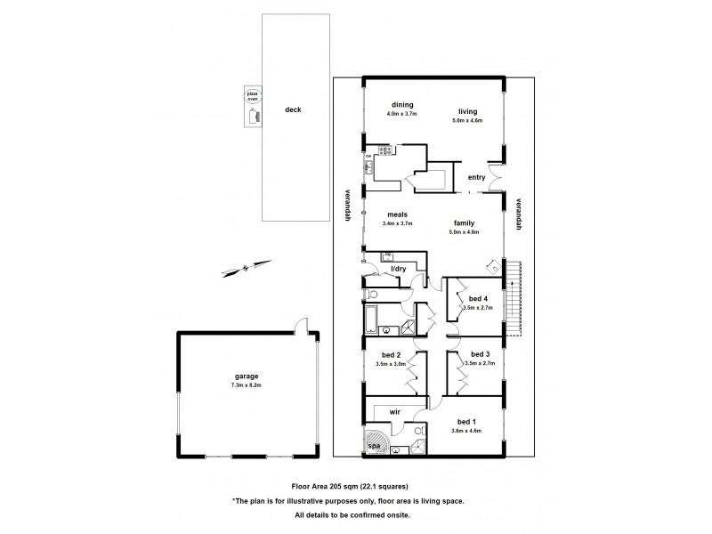 7 Halcyon Grove, Cockatoo VIC 3781 Floorplan