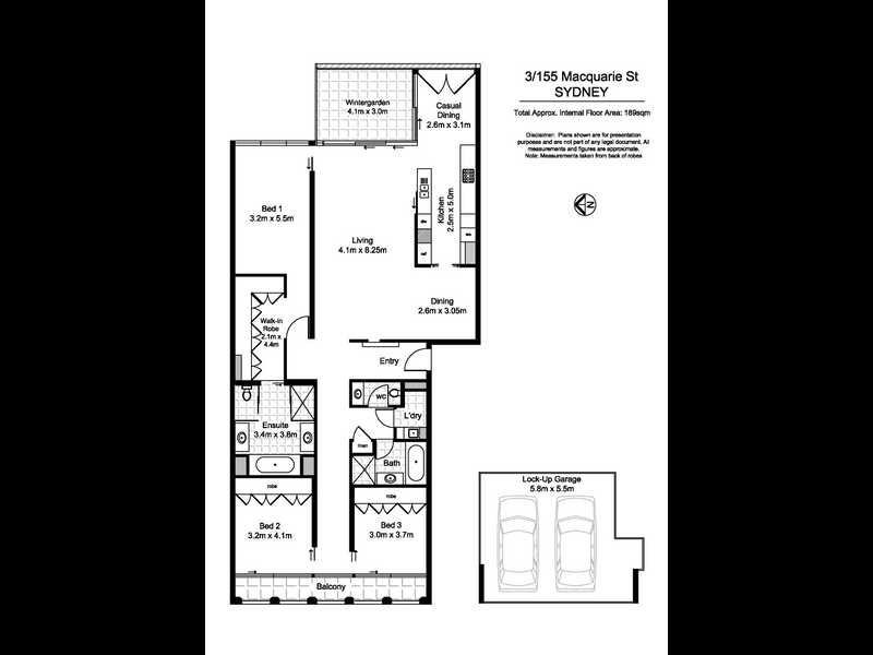 Apt 3/155 Macquarie Street ‘Renzo Piano’, Sydney NSW 2000