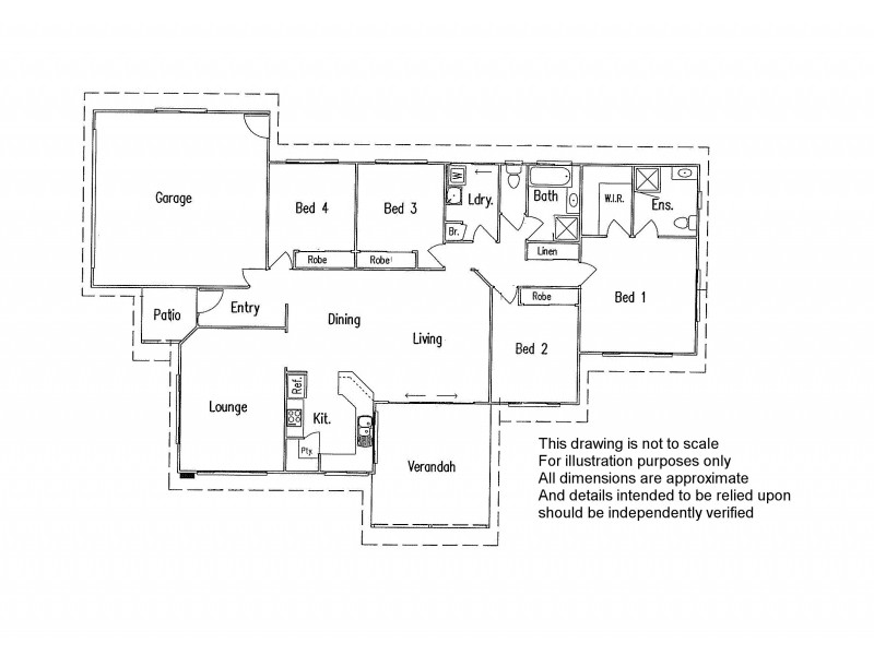 19 Habitat Cir, Cooloola Cove QLD 4580 Floorplan