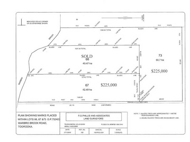 Lot 67 Warbro Brook Road TOOROOKA VIA, Kempsey NSW 2440