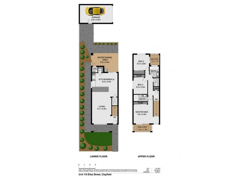 1/5 Eliza Street, Clayfield QLD 4011