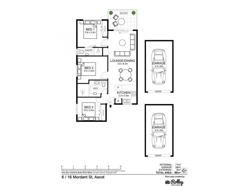 6/16 Mordant Street, Ascot QLD 4007
