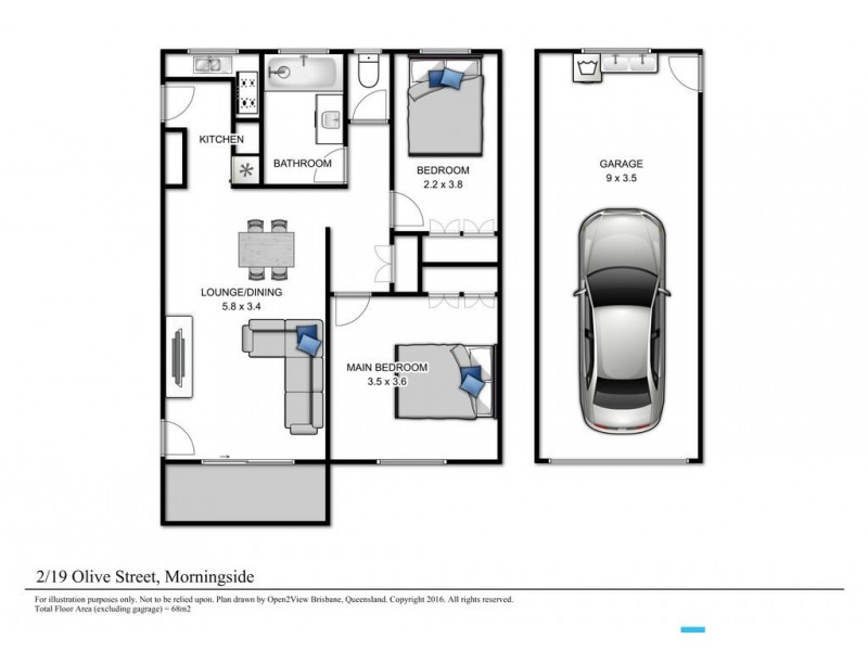 2/19 Olive Street, Morningside QLD 4170