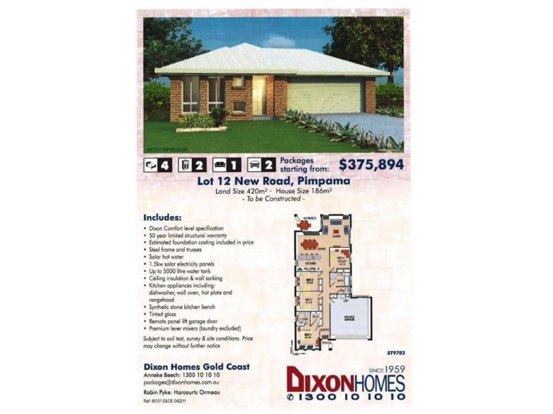 Lot 12 Claremont Estate, Rifle Range Road, Pimpama QLD 4209