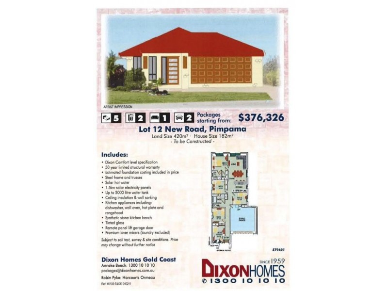 Lot 12 Claremont Estate, Rifle Range Road, Pimpama QLD 4209