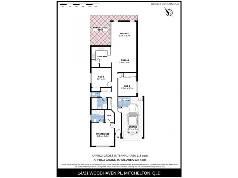 14/21 Woodhaven place, Mitchelton QLD 4053