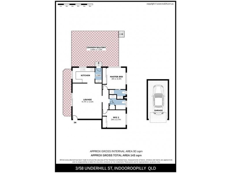 3/58 Underhill Avenue, Indooroopilly QLD 4068