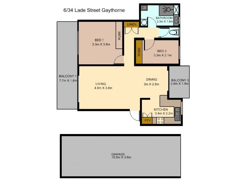 6/34 Lade St, Gaythorne QLD 4051