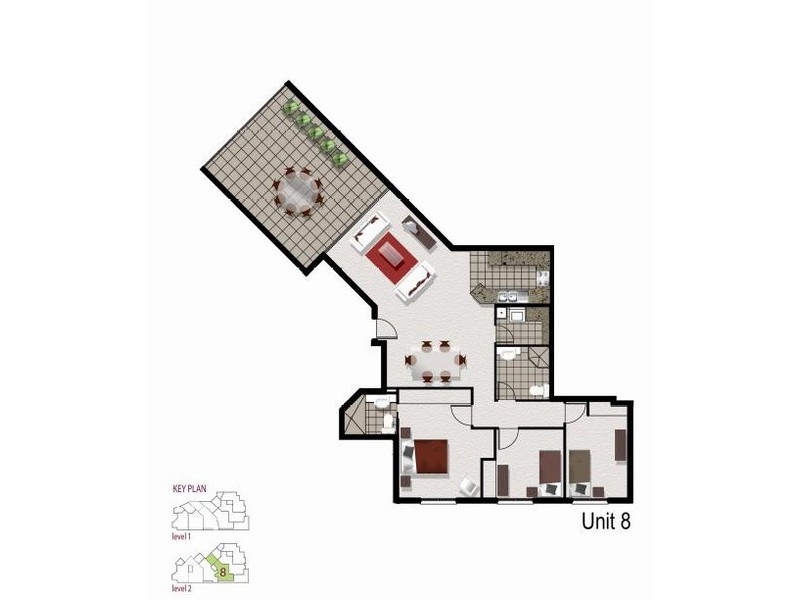 8/8 Ridge Street, Greenslopes QLD 4120