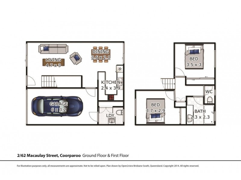 2/62 Macaulay Street, Coorparoo QLD 4151
