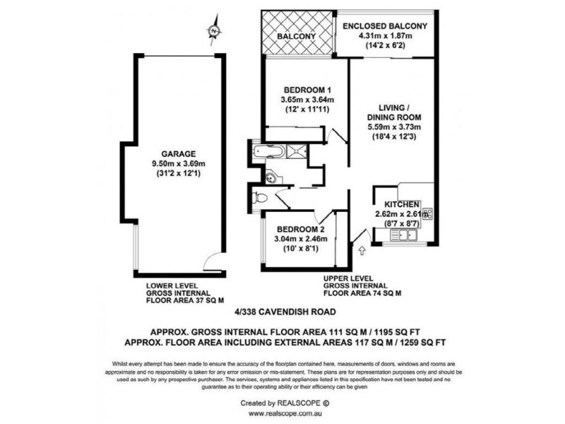 4/338 Cavendish Road, Coorparoo QLD 4151