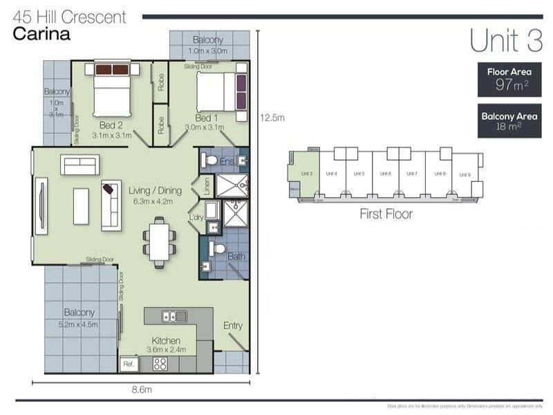 3/45 Hill Crescent, Carina Heights QLD 4152