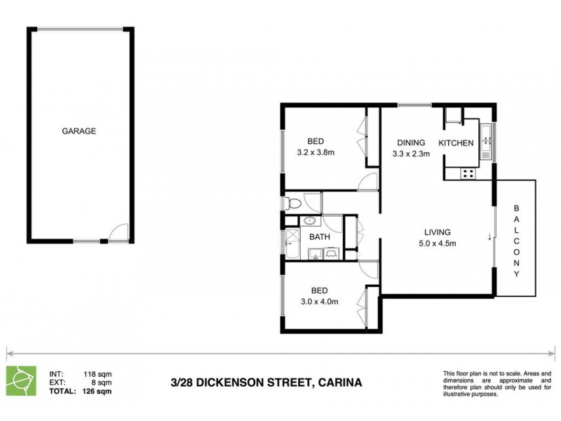 3/28 Dickenson Street, Carina QLD 4152
