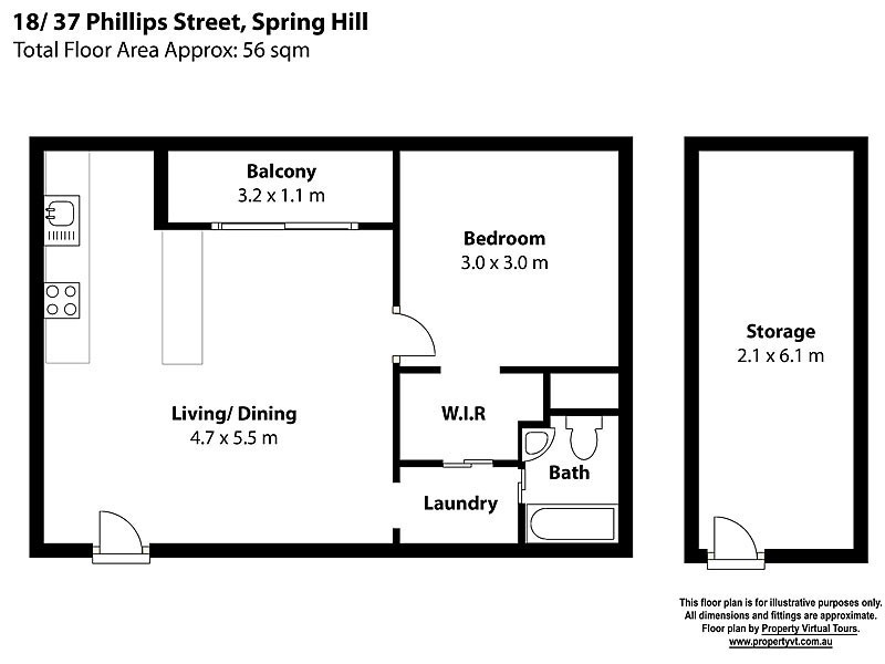 18/37 Phillips Street, Spring Hill QLD 4000