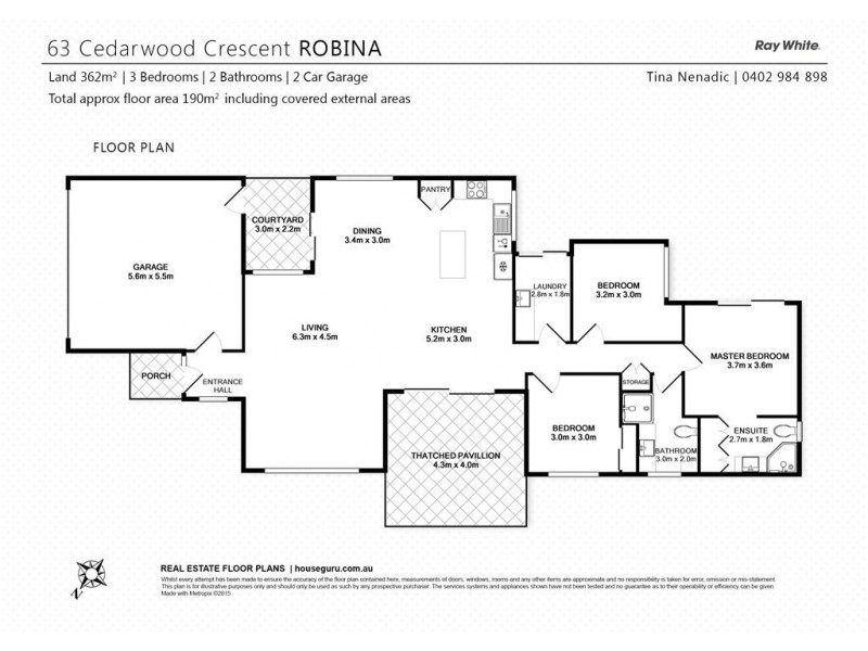 63 Cedarwood Crescent, Robina QLD 4226