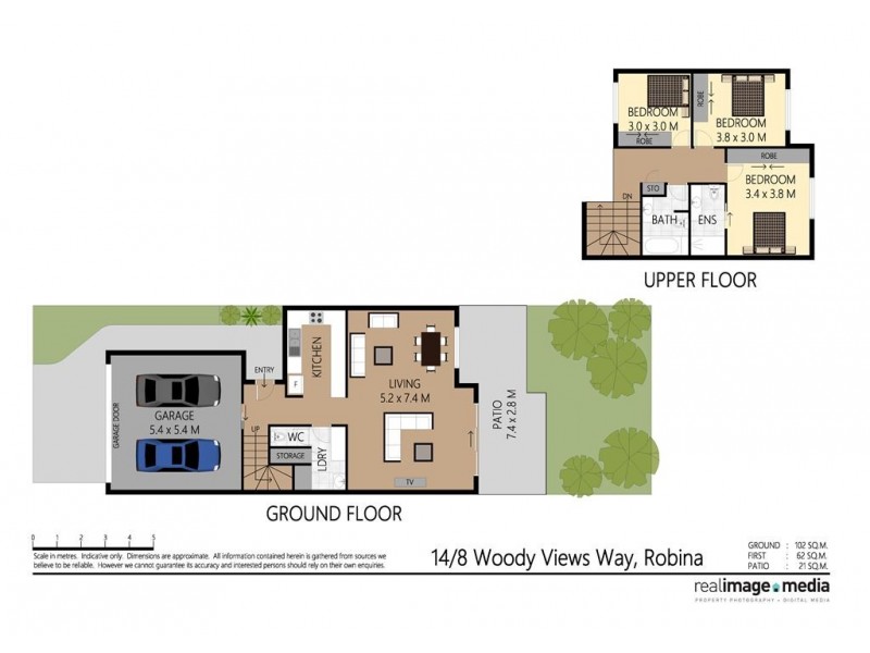 14/8 Woody Views Way, Robina QLD 4226