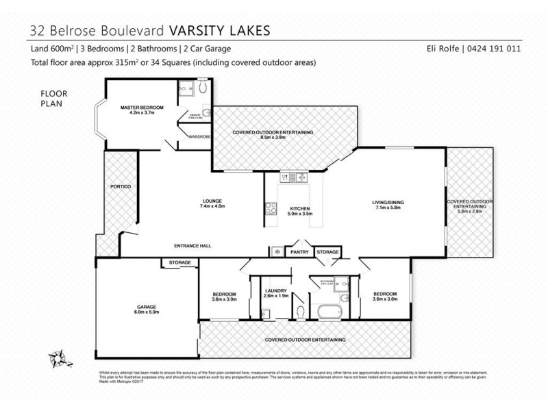 32 Belrose Boulevard, Varsity Lakes QLD 4227