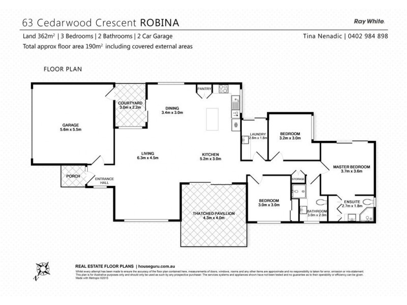 63 Cedarwood Crescent, Robina QLD 4226