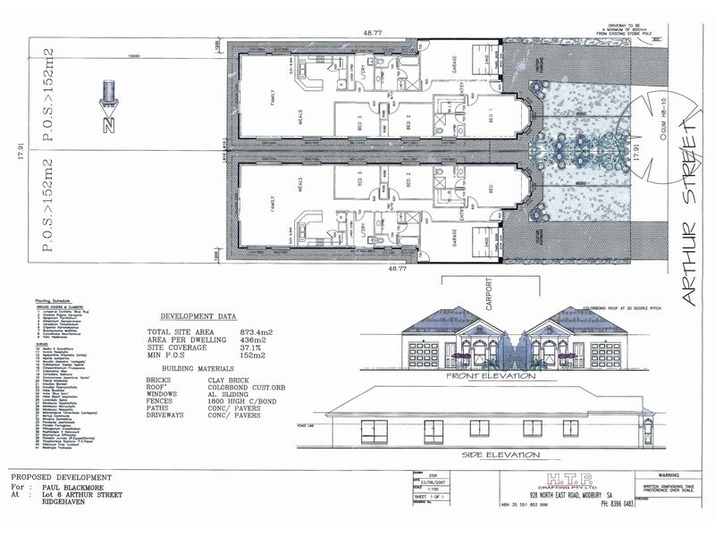 (lot801)11 Arthur Street, Ridgehaven SA 5097
