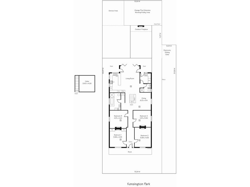 1 Uxbridge Street, Kensington Park SA 5068