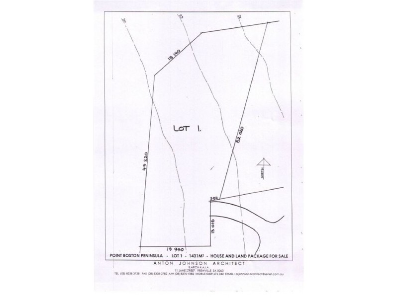 Lot 1 North Esplanade, Point Boston Peninsula, Port Lincoln SA 5606