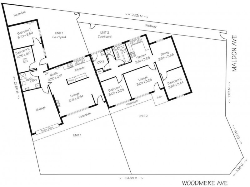 1 & 2/39 Maldon Avenue, Mitchell Park SA 5043
