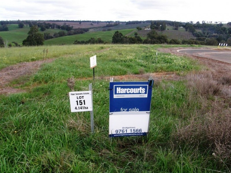 Lot 151 Dexter Rise Four Seasons Estate, Bridgetown WA 6255