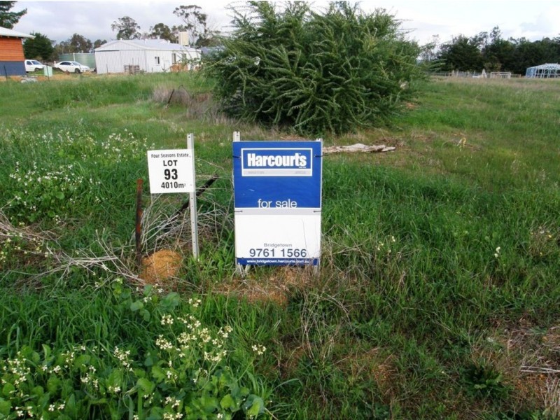 Lot 93 Sunridge Drive Four Seasons Estate, Bridgetown WA 6255