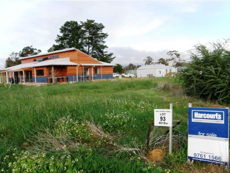 Lot 93 Sunridge Drive Four Seasons Estate, Bridgetown WA 6255