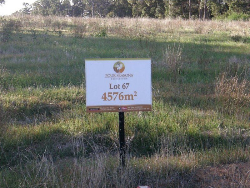 Lot 67 Devon Way, Bridgetown WA 6255