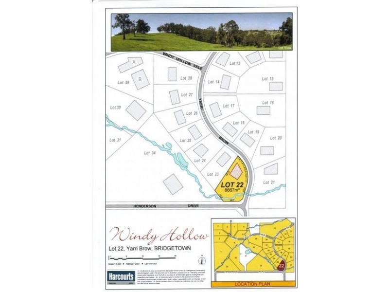 Lot 22 Yarri Brow, Kangaroo Gully, Bridgetown WA 6255