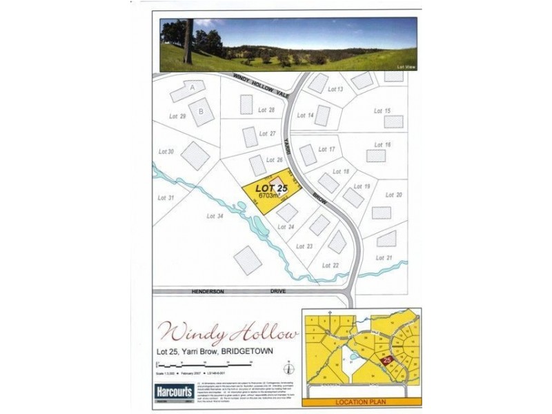 Lot 25 Yarri Brow, Bridgetown WA 6255