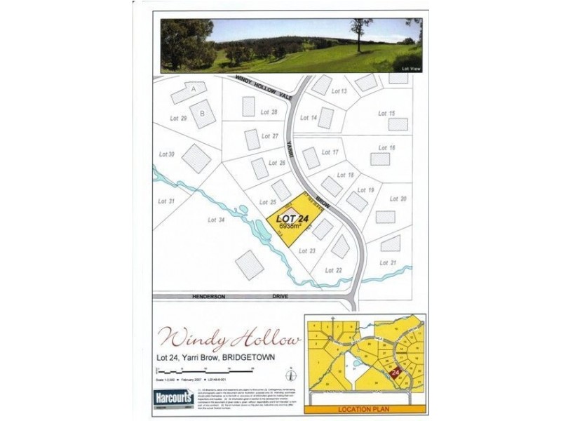 Lot 24 Yarri Brow, Kangaroo Gully, Bridgetown WA 6255