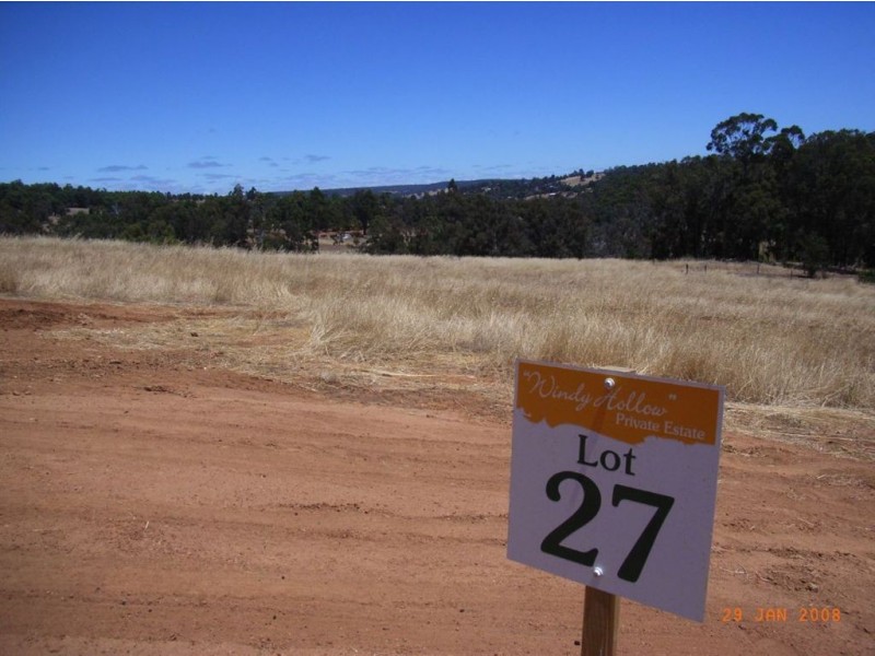 Lot 27 Yarri Brow, Kangaroo Gully, Bridgetown WA 6255