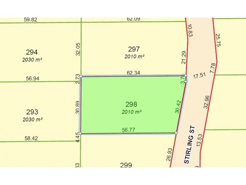 Lot 298 STIRLING STREET, Bridgetown WA 6255